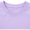 image:imageLOOKFACE Kids Solid Short Sleeve TShirt 100 Cotton Crewneck Soft Tee for Toddler Boys Girls Size 2T14YLight Purple