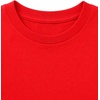 image:imageLOOKFACE Kids Solid Short Sleeve TShirt 100 Cotton Crewneck Soft Tee for Toddler Boys Girls Size 2T14YRed
