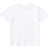 image:imageLOOKFACE Kids Solid Short Sleeve TShirt 100 Cotton Crewneck Soft Tee for Toddler Boys Girls Size 2T14YWhite
